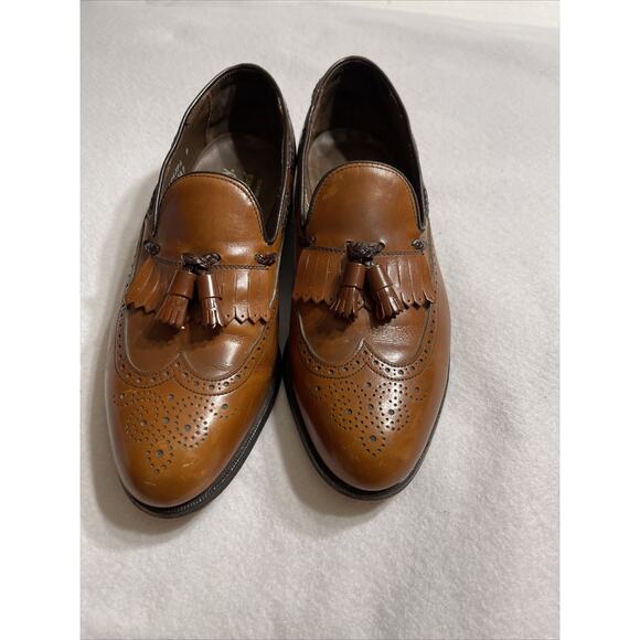 FootJoy Other - Foot-joy Classics Brown Dress Loafers Tassel Moccasin Made‎ In USA Men’s 10E